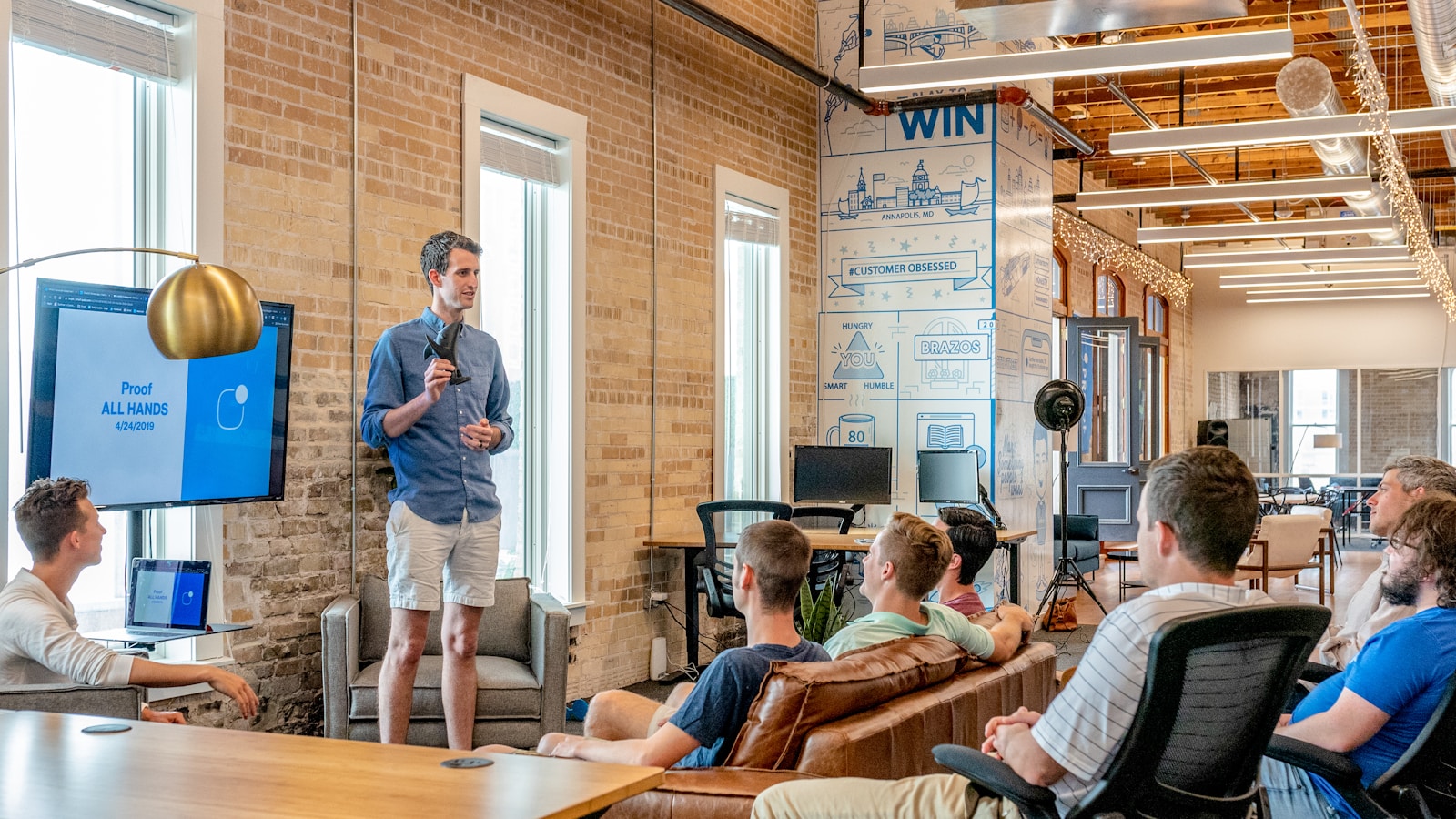 Group feedback session after a finance AI hygiene drill